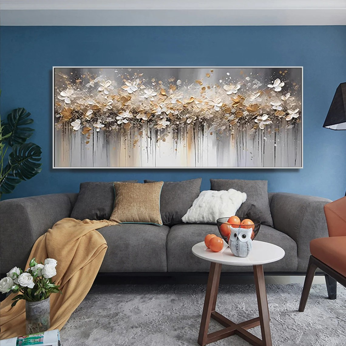Floral Canvas Painting
