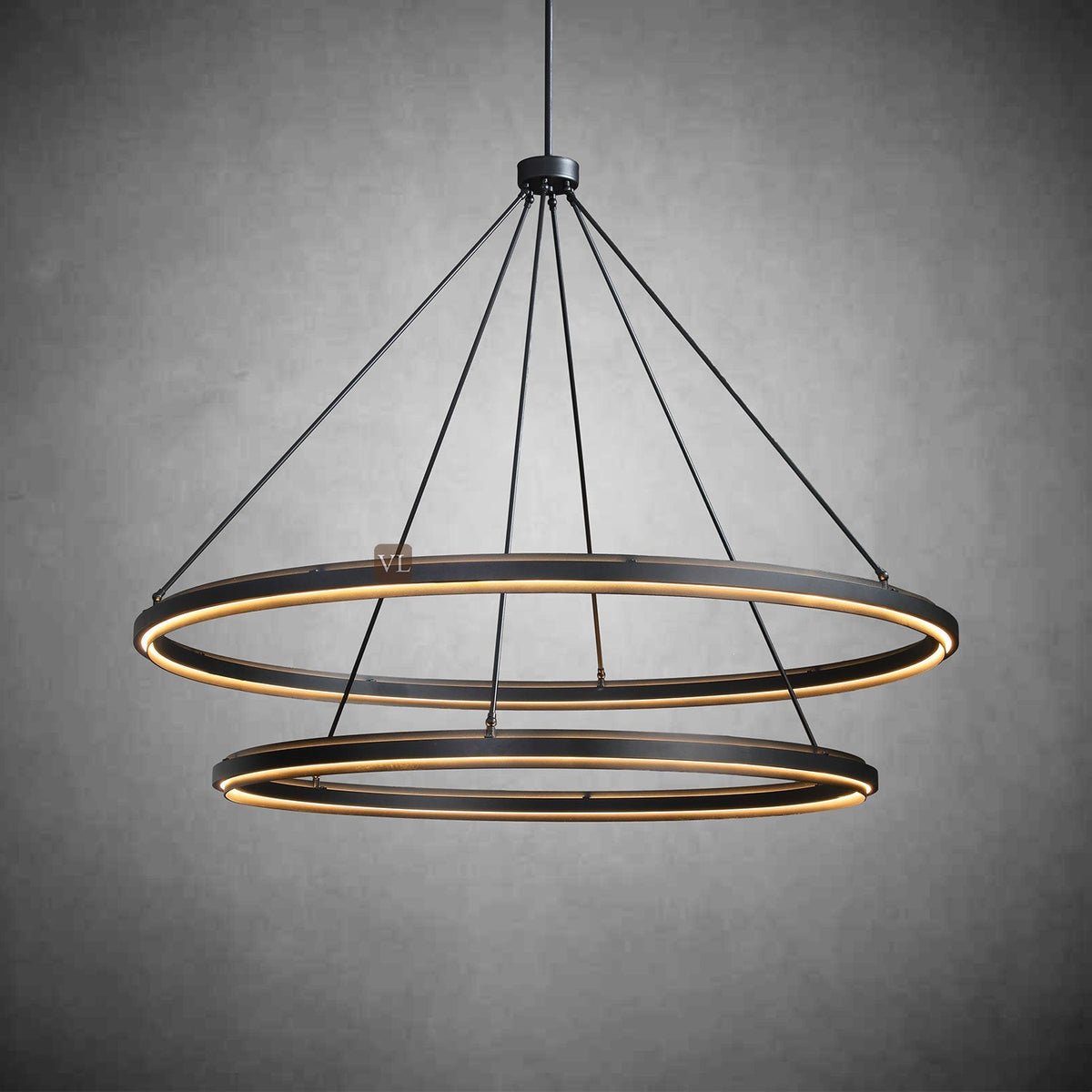 Halo LED Ring Chandelier