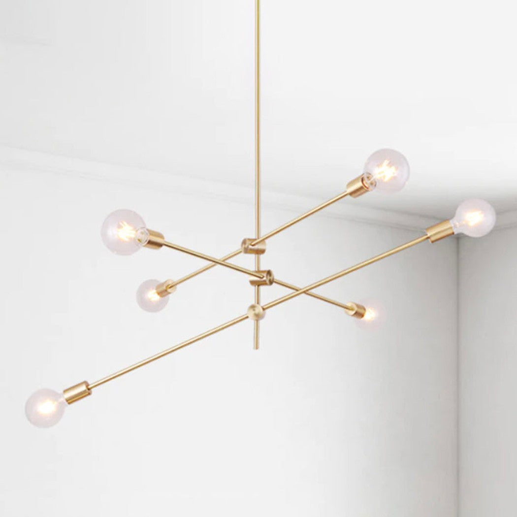 Circa Brass Chandelier