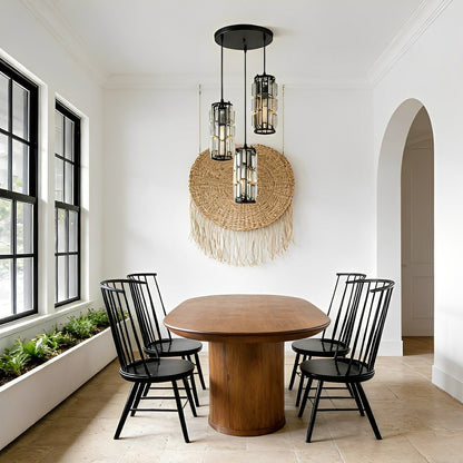 Creative Iron Crystal Glass Chandelier Pendant Lights Ceiling Lamp