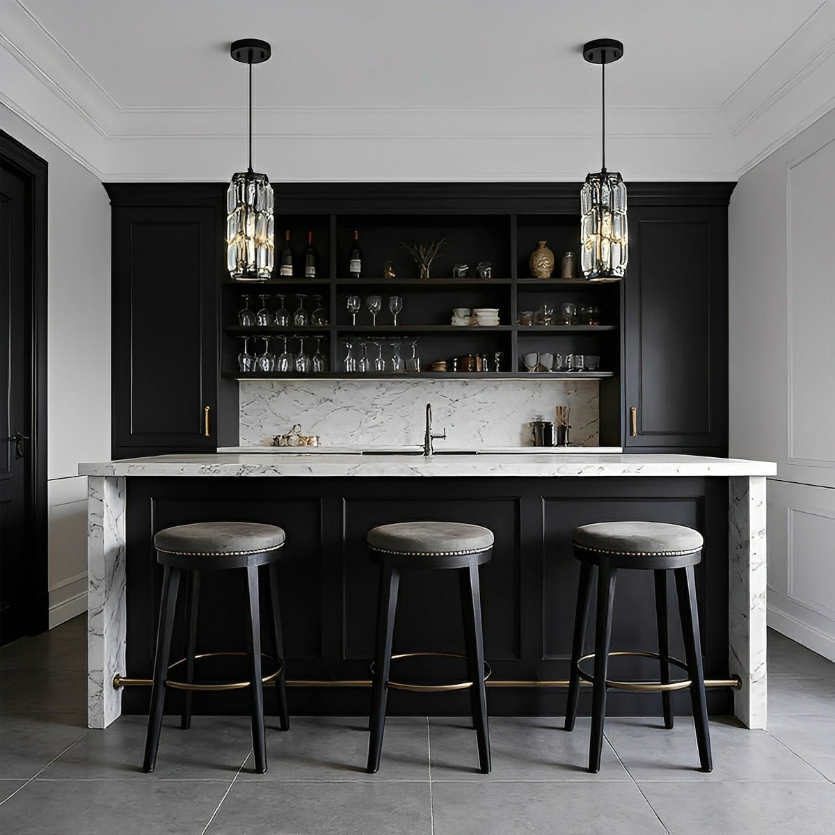 Creative Iron Crystal Glass Chandelier Pendant Lights Ceiling Lamp