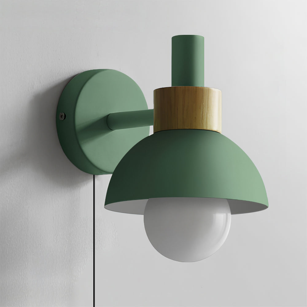 Contemporary Plug In Wall Light