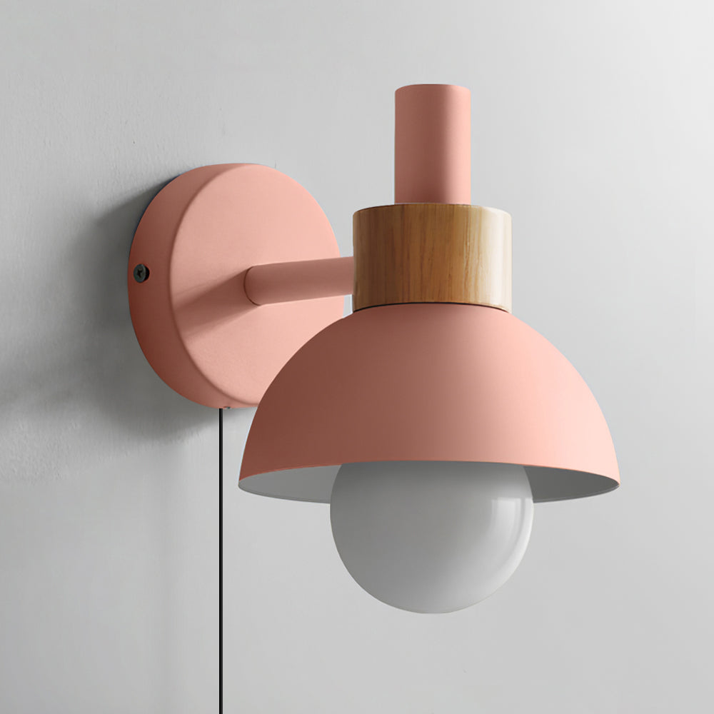 Contemporary Plug In Wall Light