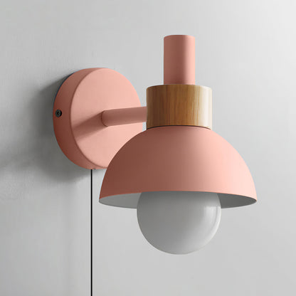 Contemporary Plug In Wall Light