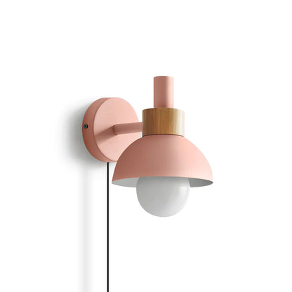Contemporary Plug In Wall Light