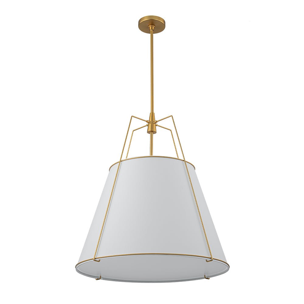 Lumière Tapered Drum Pendant Light