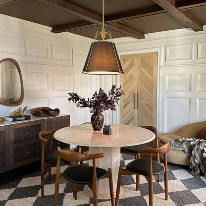 Lumière Tapered Drum Pendant Light