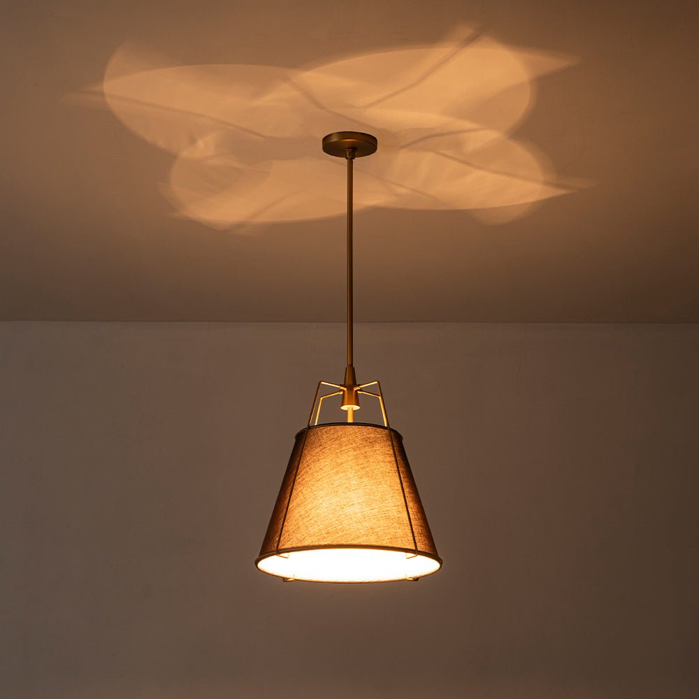 Lumière Tapered Drum Pendant Light