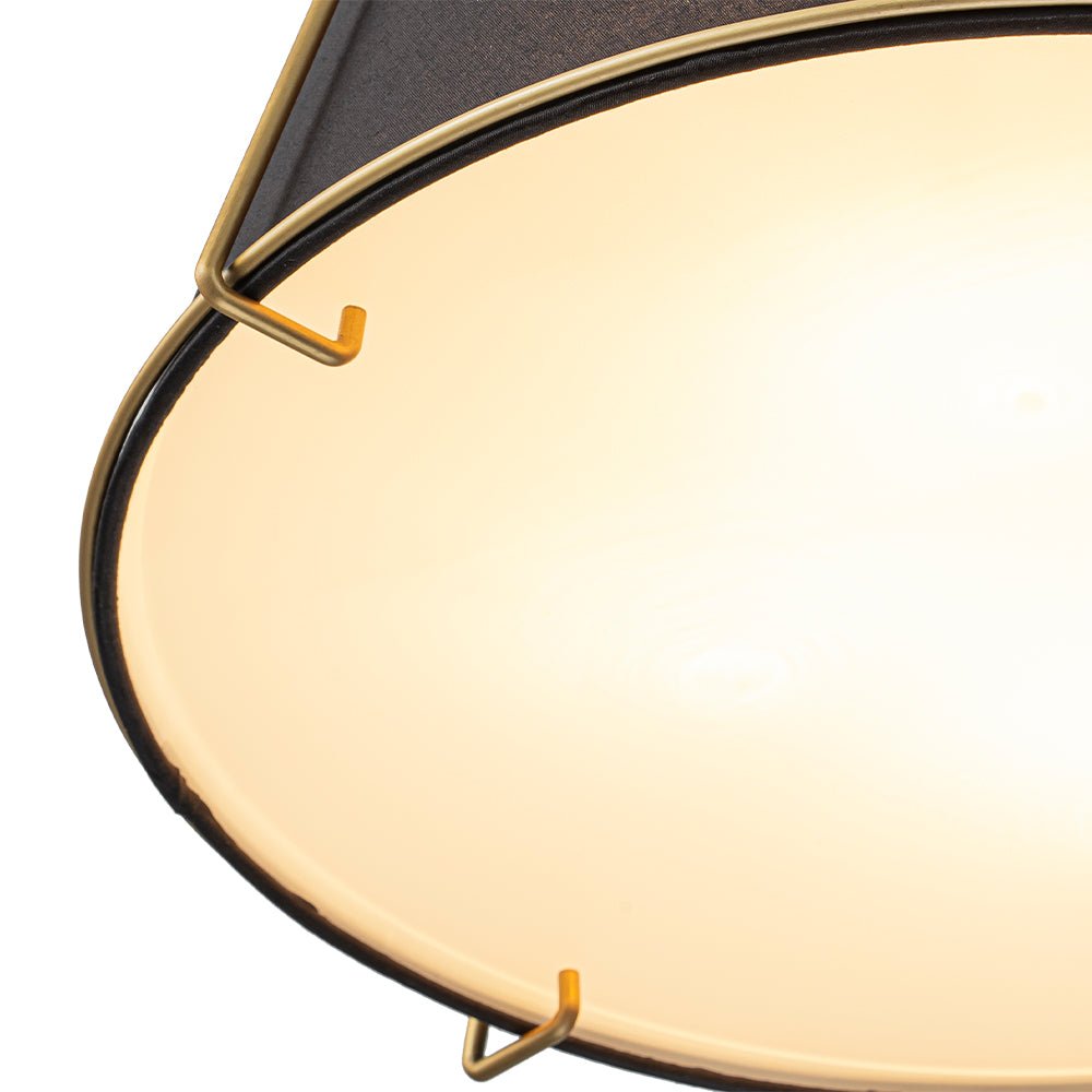 Lumière Tapered Drum Pendant Light