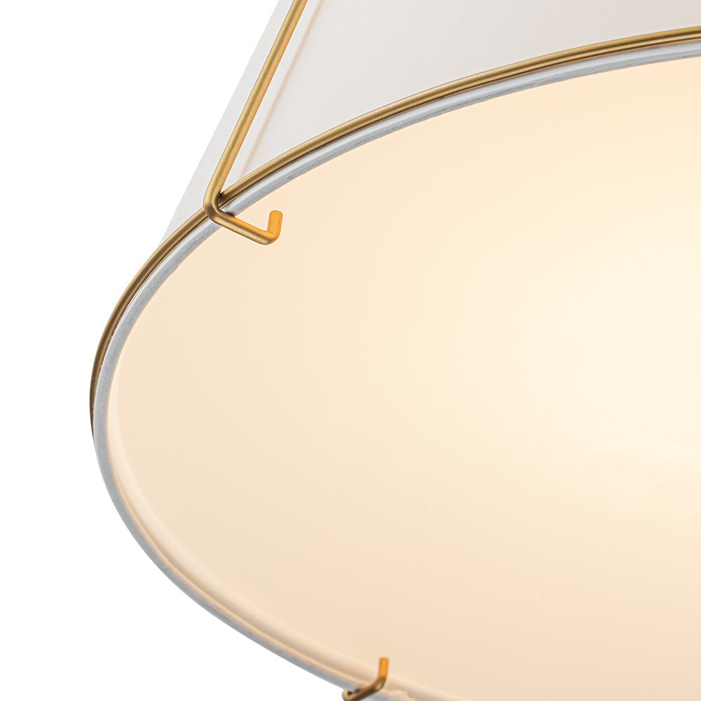 Lumière Tapered Drum Pendant Light