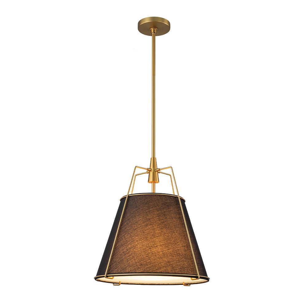 Lumière Tapered Drum Pendant Light