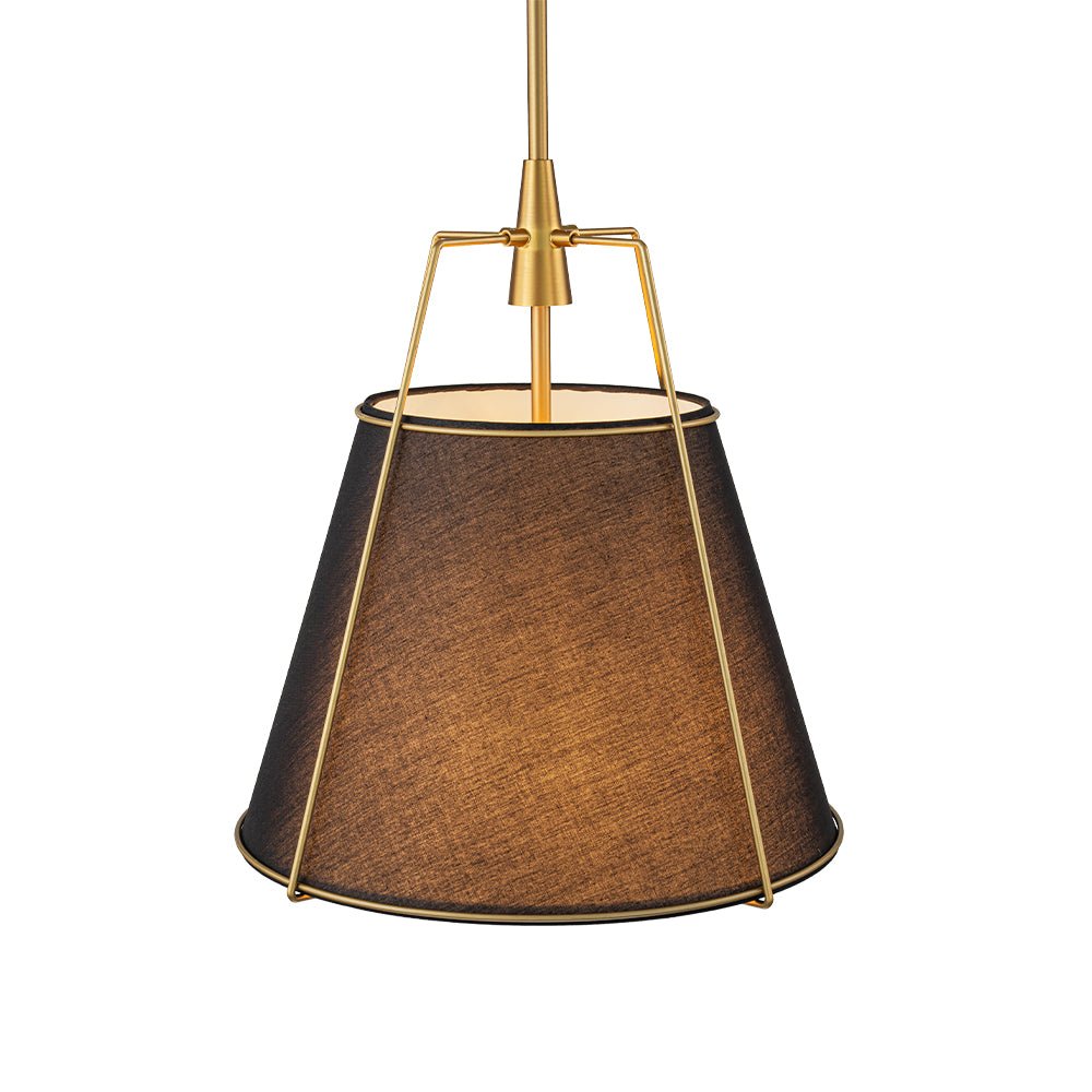 Lumière Tapered Drum Pendant Light