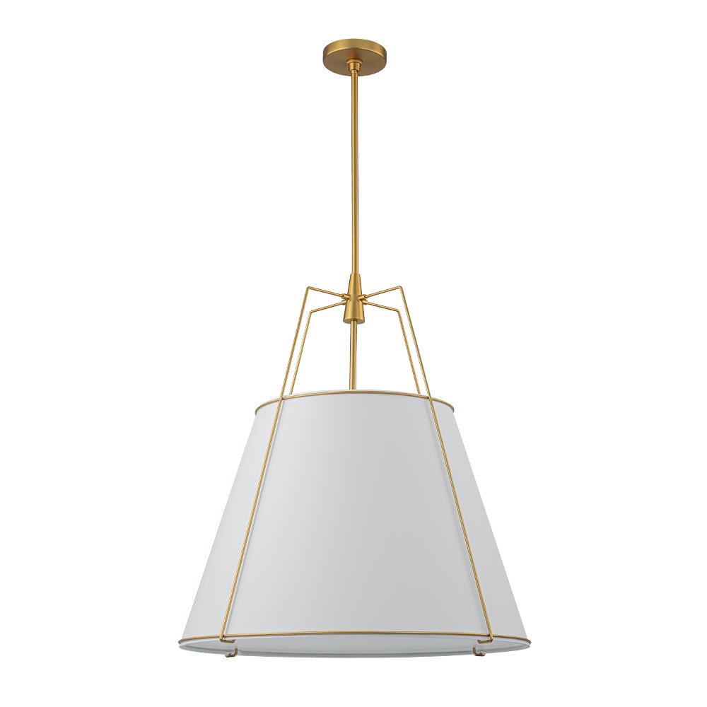 Lumière Tapered Drum Pendant Light