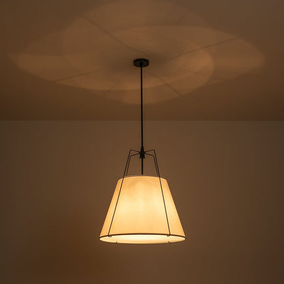 Lumière Tapered Drum Pendant Light