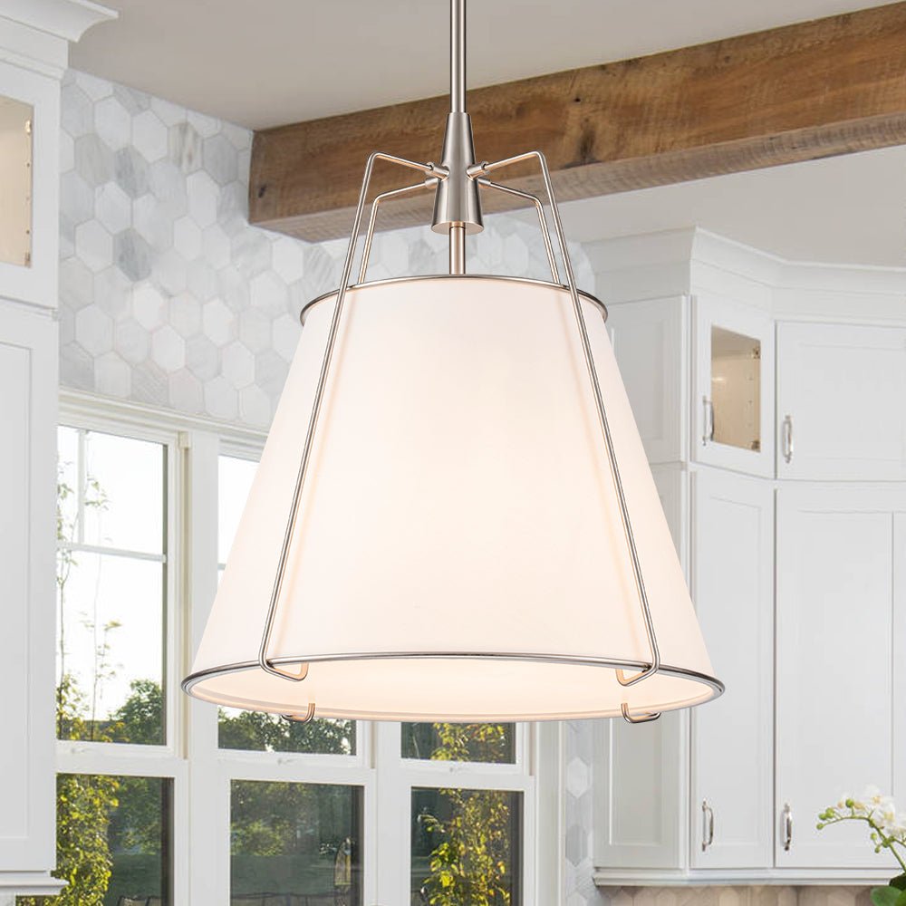 Lumière Tapered Drum Pendant Light