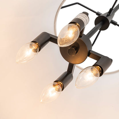 Lumière Tapered Drum Pendant Light