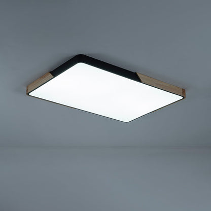 Oakline Wood Rectangle LED Ceiling Light