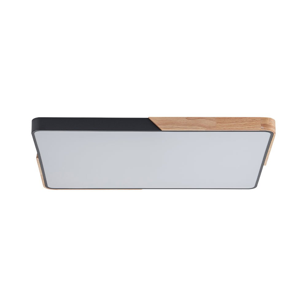 Oakline Wood Rectangle LED Ceiling Light