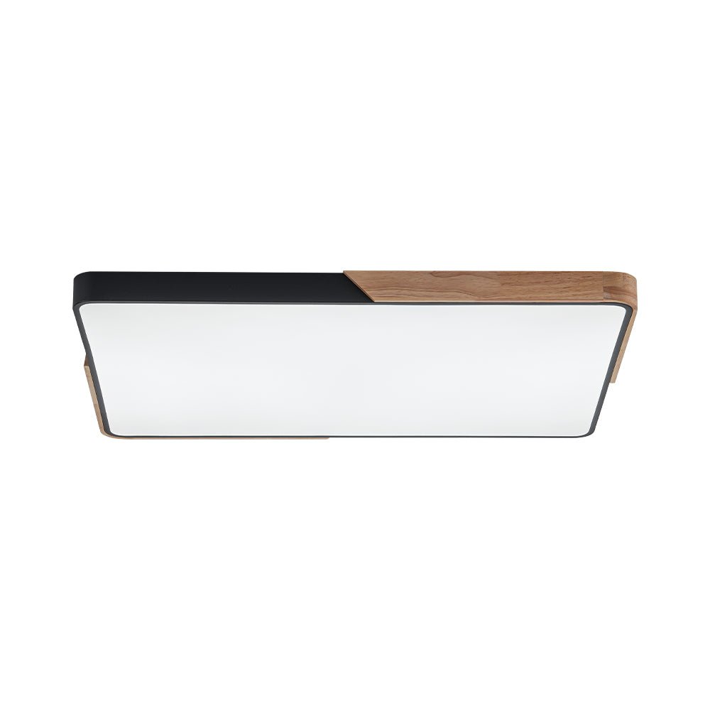 Oakline Wood Rectangle LED Ceiling Light