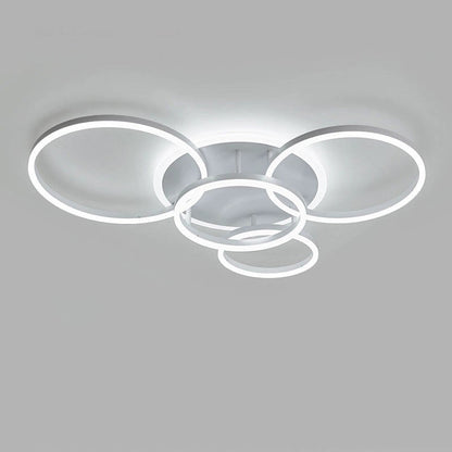 Modern Ring LED Flush Mount Ceiling Light