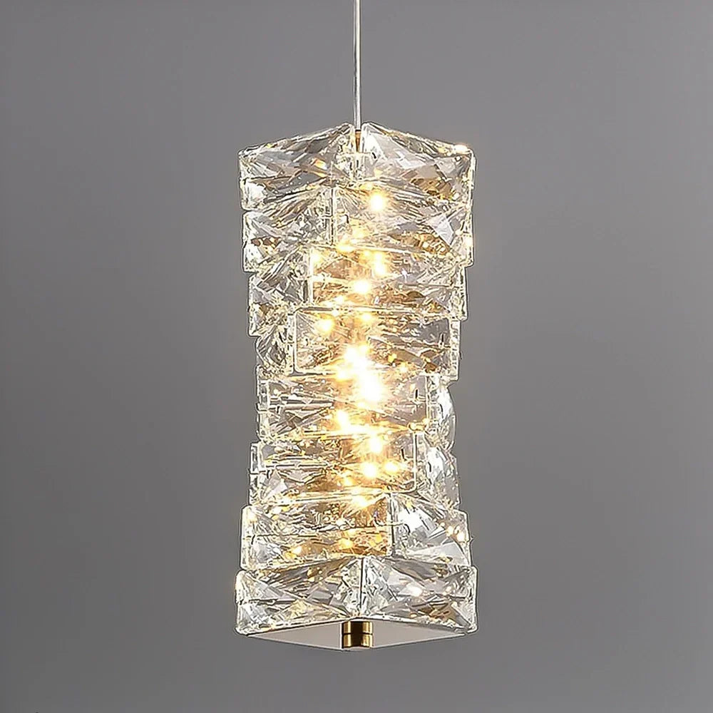 Crystara Stacked Pendant Light