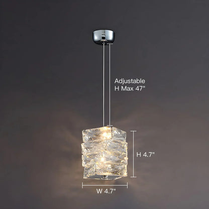 Crystara Stacked Pendant Light