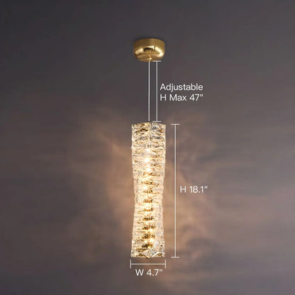 Crystara Stacked Pendant Light
