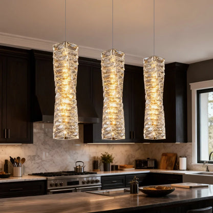 Crystara Stacked Pendant Light