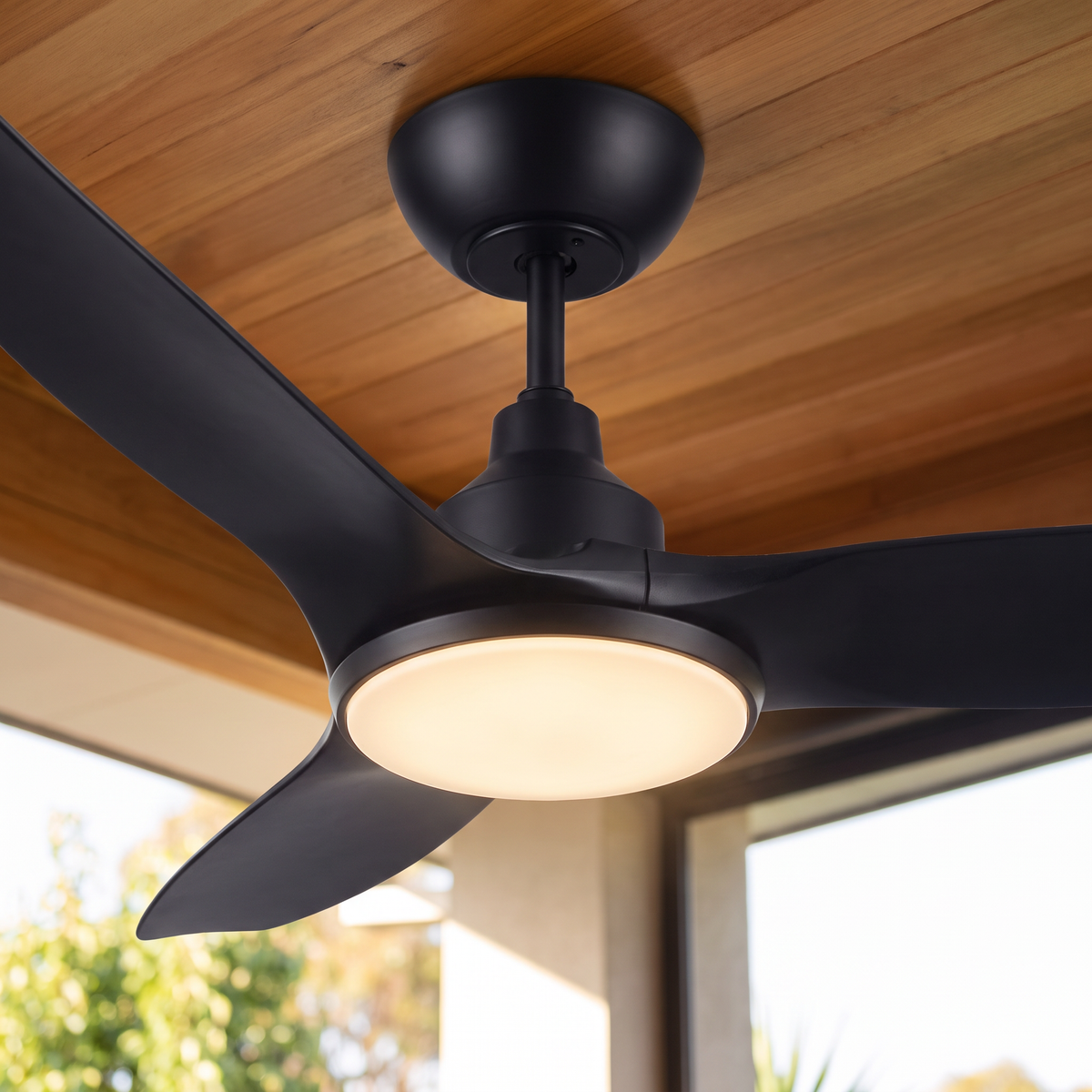Sky 52" DC Ceiling Fan with LED Light – close-up detail