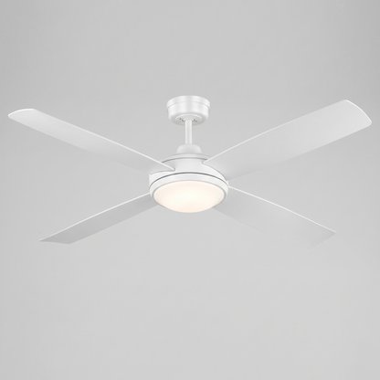 Breeze 52" Ceiling Fan with Optional LED Light – studio product shot