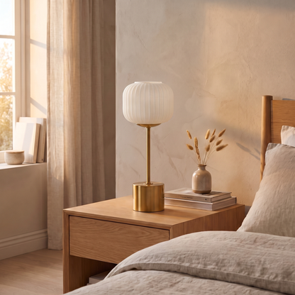 Liam Touch Table Lamp – close-up detail