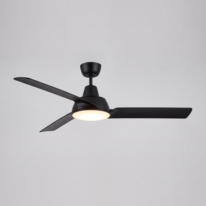 Aero 52" AC Ceiling Fan with Optional LED Light – studio product shot