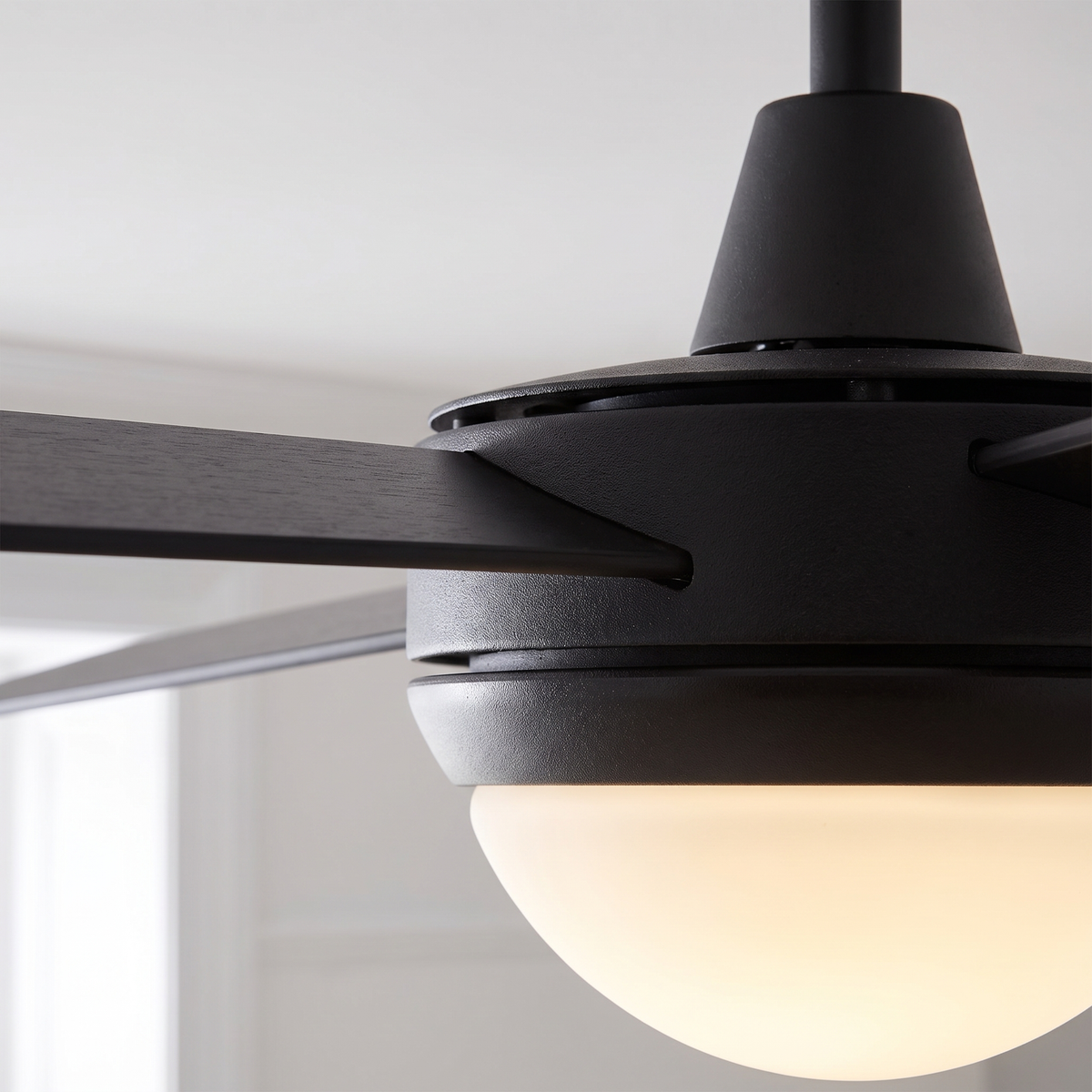 Caprice 52" AC Ceiling Fan with LED Light – close-up detail