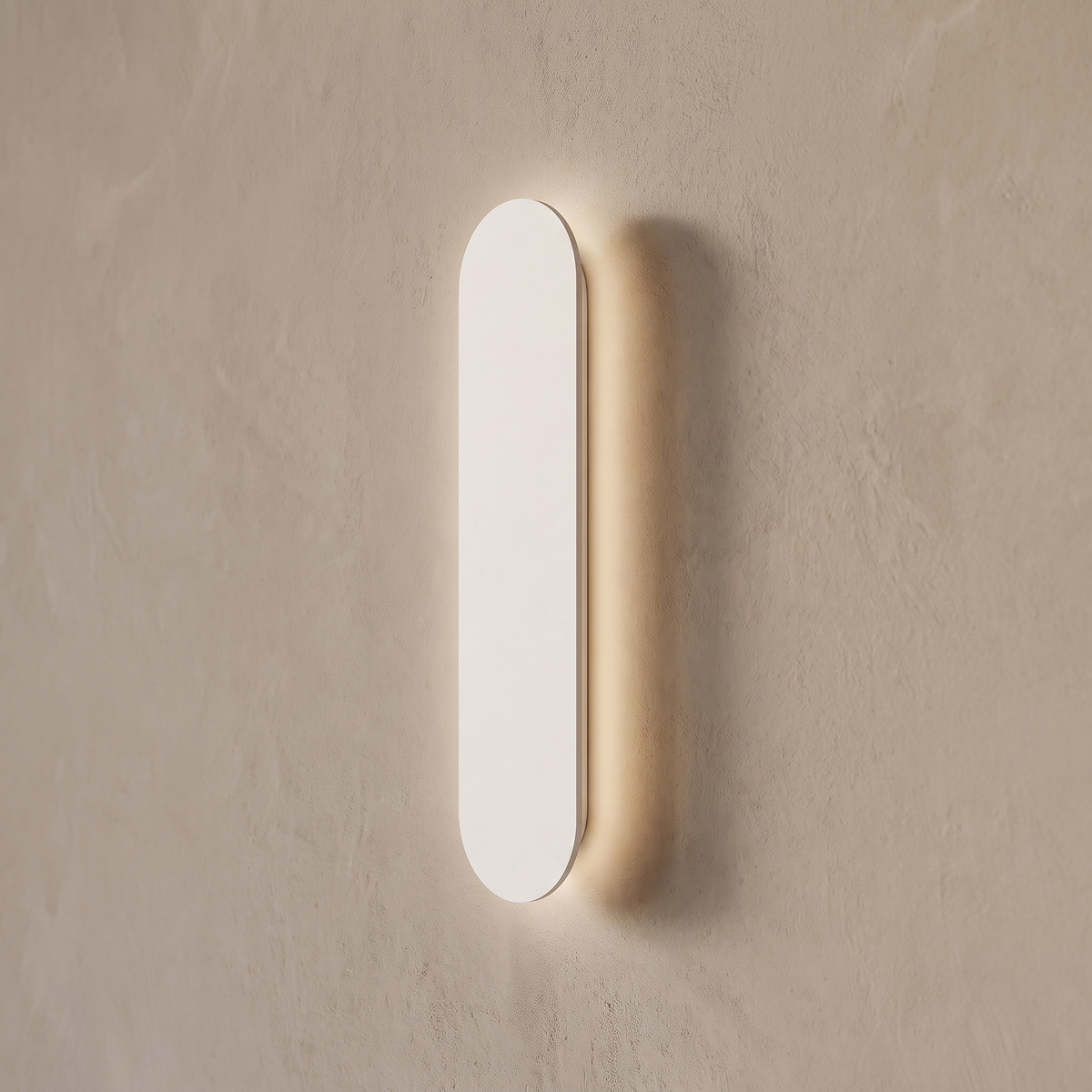 Shadow Halo Wall Light – Long – side profile