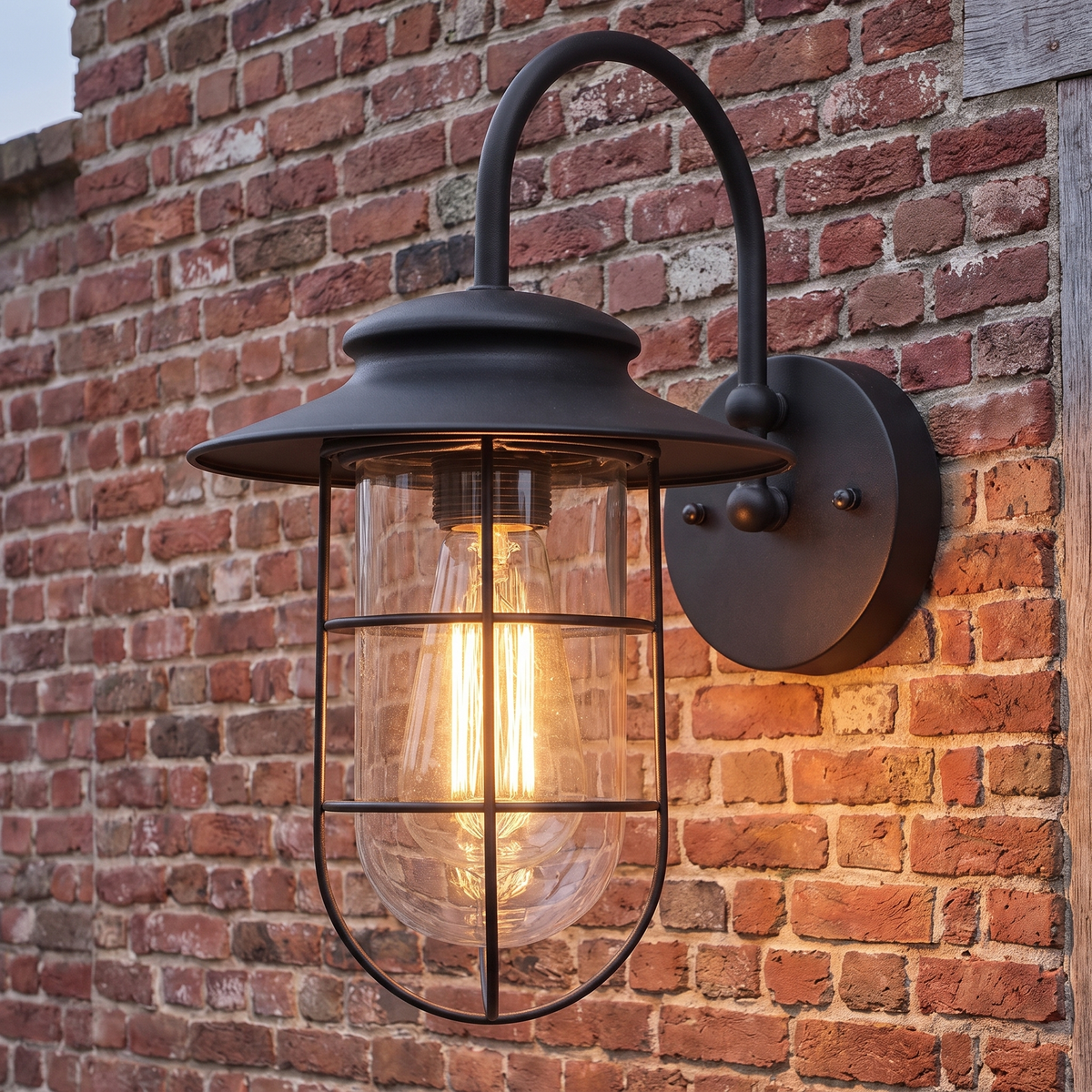 Strandhill Cottage Outdoor Wall Light – close-up detail