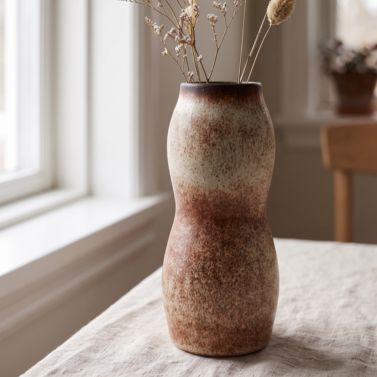 Pod Ceramic Bud Vase – Large – close-up detail