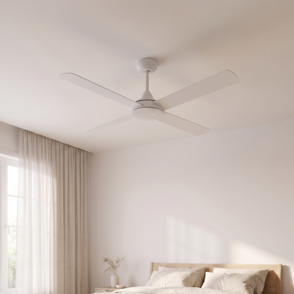 Arlo 48" DC Ceiling Fan – view from below