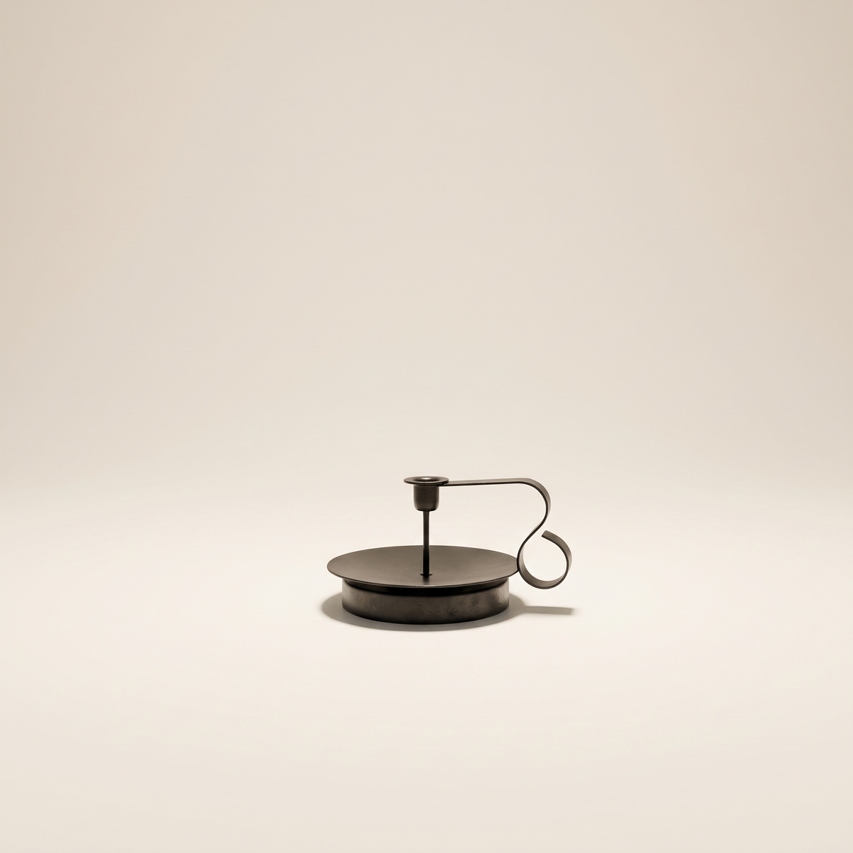 Iron Chime Candle Holder – Gothic Altar & Halloween Decor – studio view