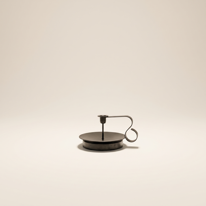 Iron Chime Candle Holder – Gothic Altar & Halloween Decor – studio view