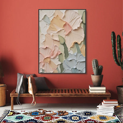 Elegant  Floral Canvas Painting