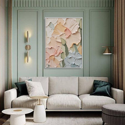 Elegant  Floral Canvas Painting