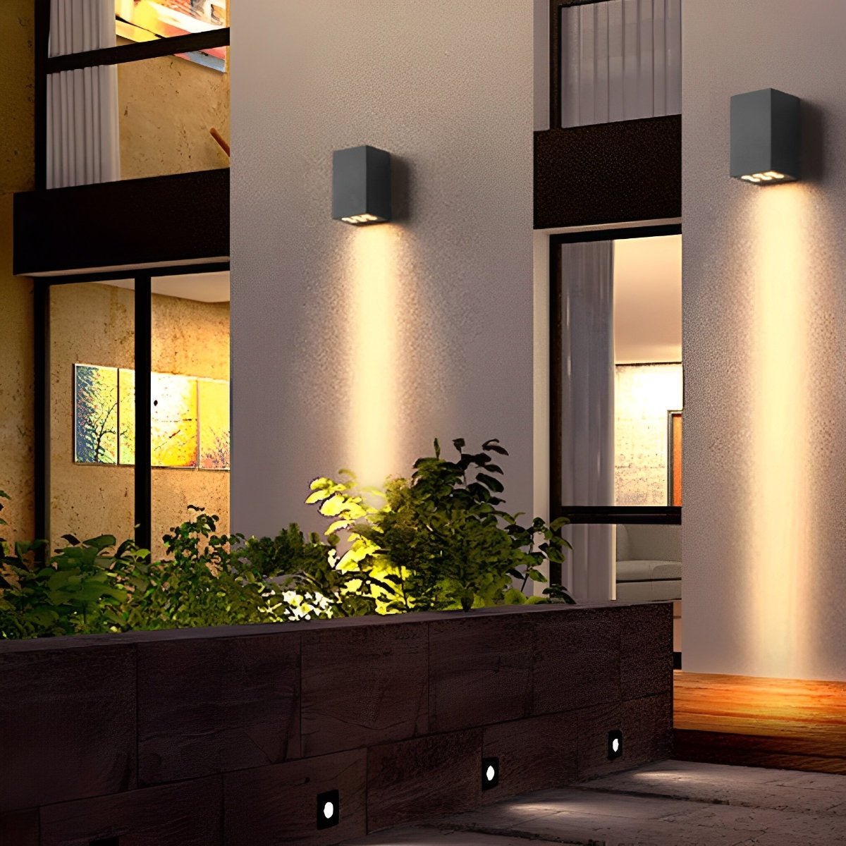 Waterproof LED Straight Wall Light
