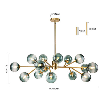 Glass Branch Chandelier