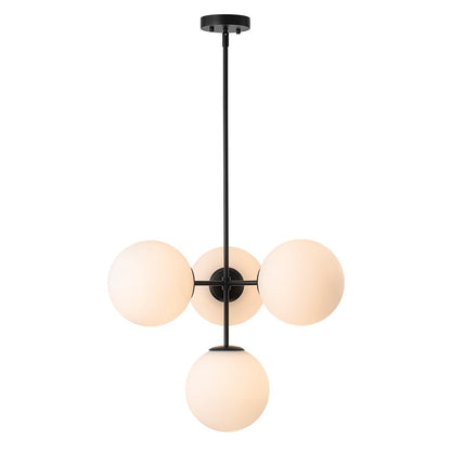 Opal Globe Sputnik Chandelier