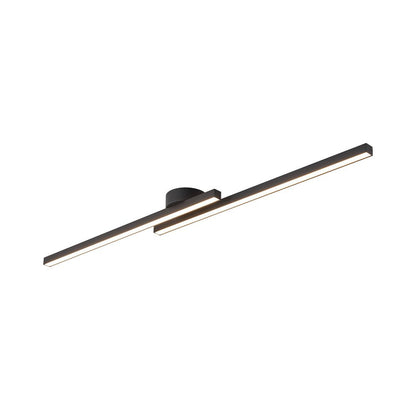 Sleek Linear LED Strip Flush Light