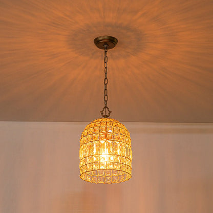Crystal Cage Chandelier