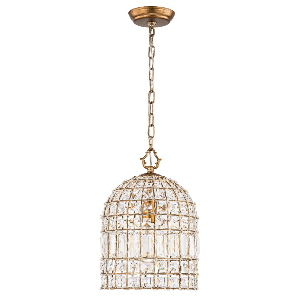 Crystal Cage Chandelier