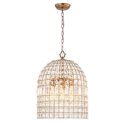 Crystal Cage Chandelier