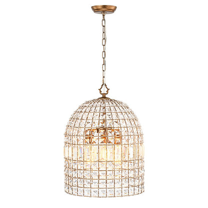 Crystal Cage Chandelier
