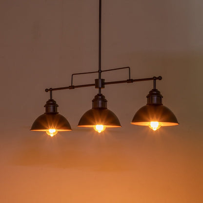 Farmhouse Pot-Lid Island Pendant